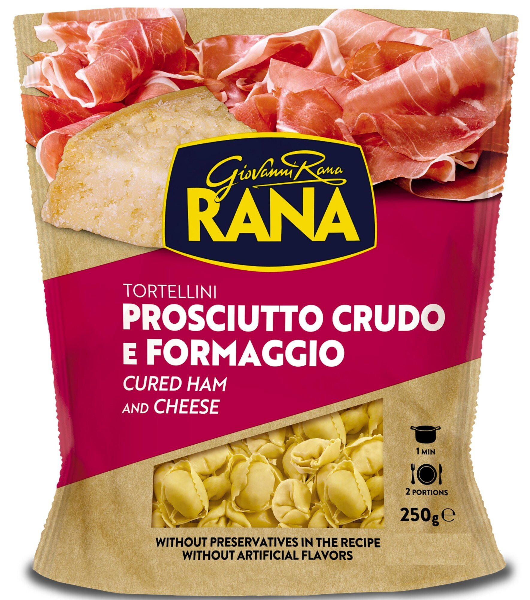 Rana Tortellini Cu Prosciutto Crudo Si Branza