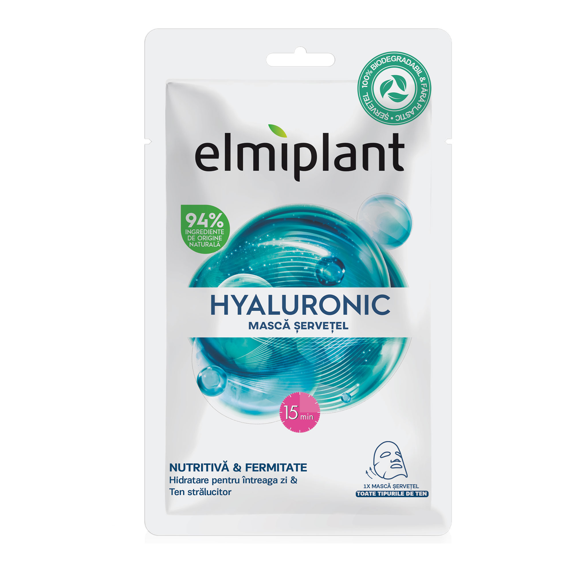 Elmiplant Hyaluronic Masca Servetel Ml