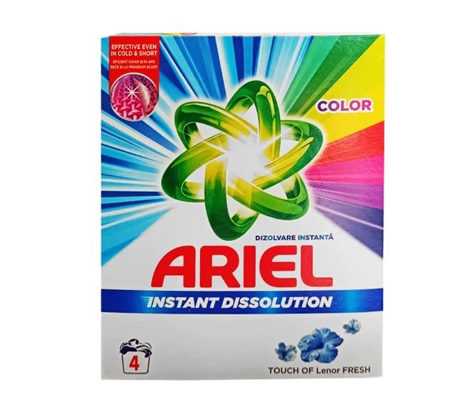 Ariel Touch Of Lenor Fresh Color Detergent Pudra Automat 4 Spalari