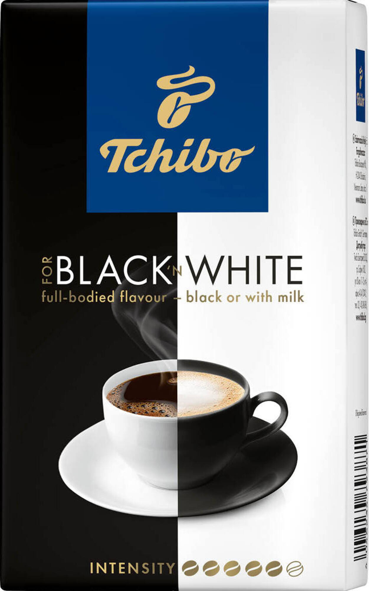 Tchibo For Black N White Cafea Prajita Si Macinata