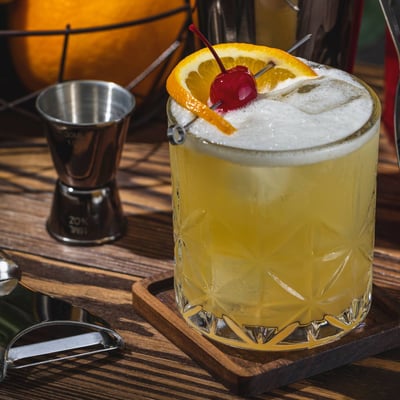 Virgin whiskey sour