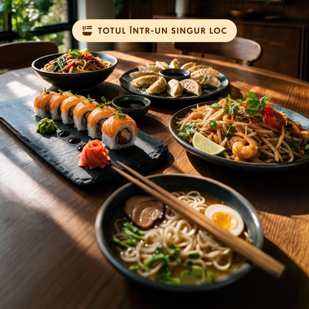 Ramen, curry, kimchi and many more