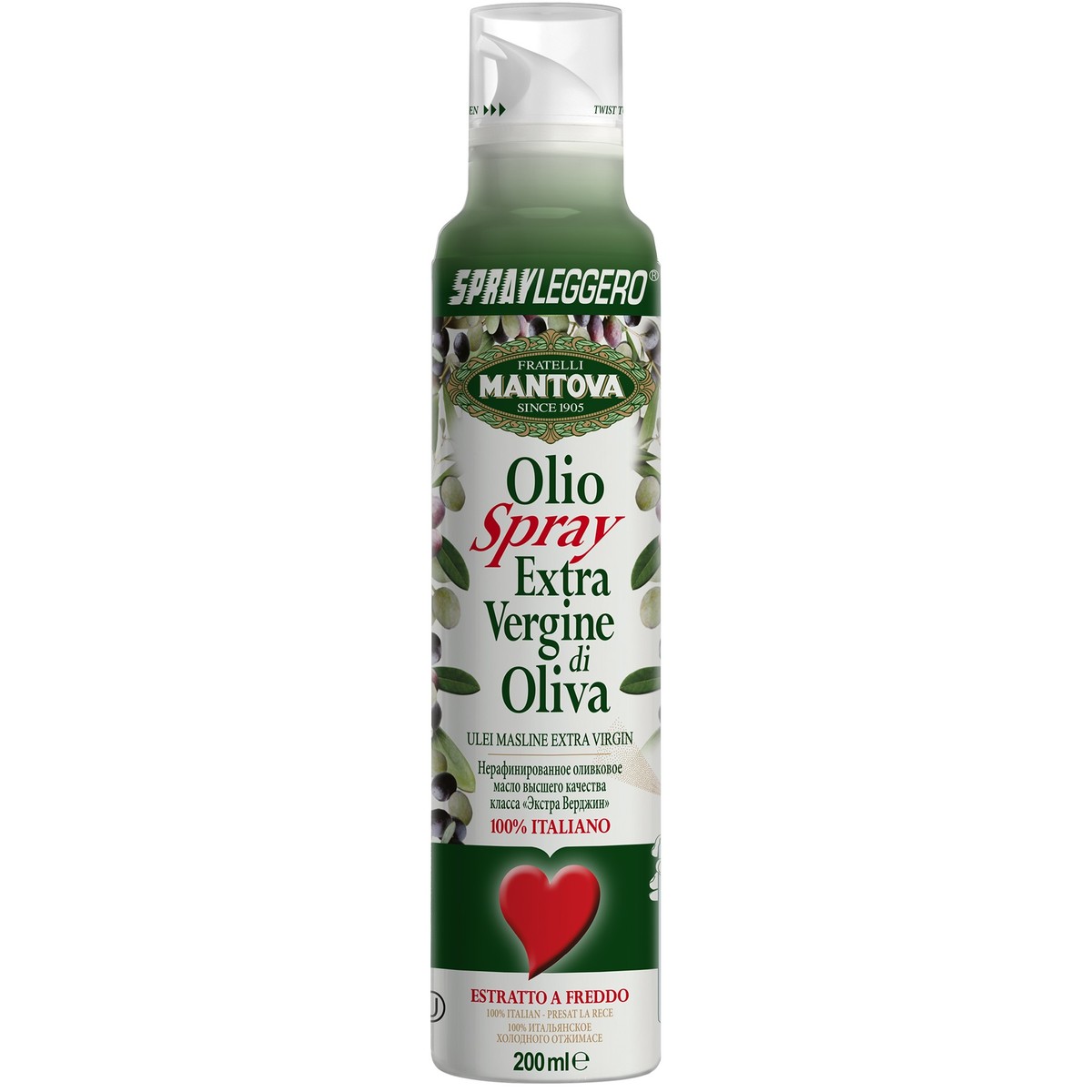 Mantova Ulei de masline extravirgin spray