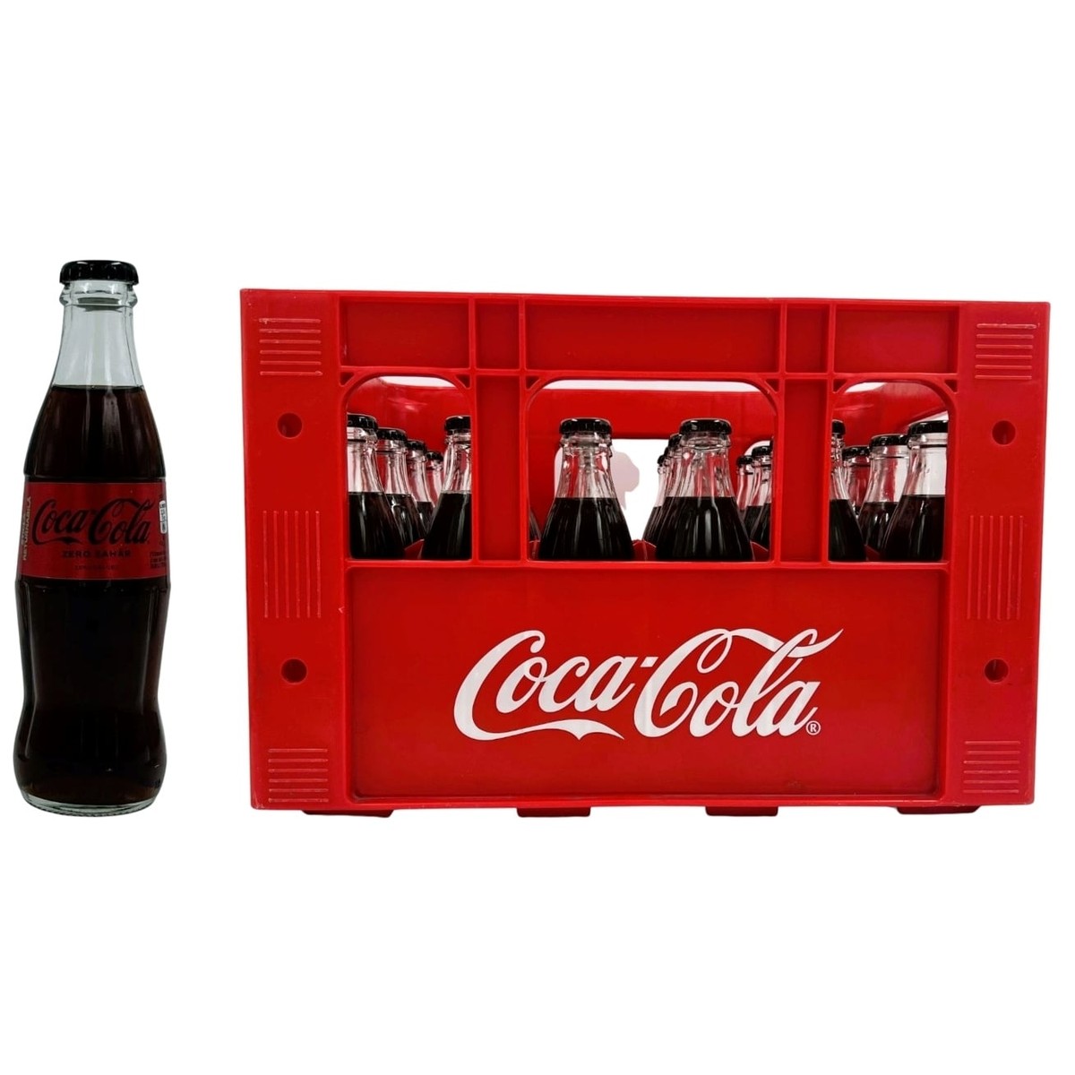 【★1990'sVINTAGE BOTTLE】 Coca-Cola瓶24本セット 8696-1652880362126.jpg