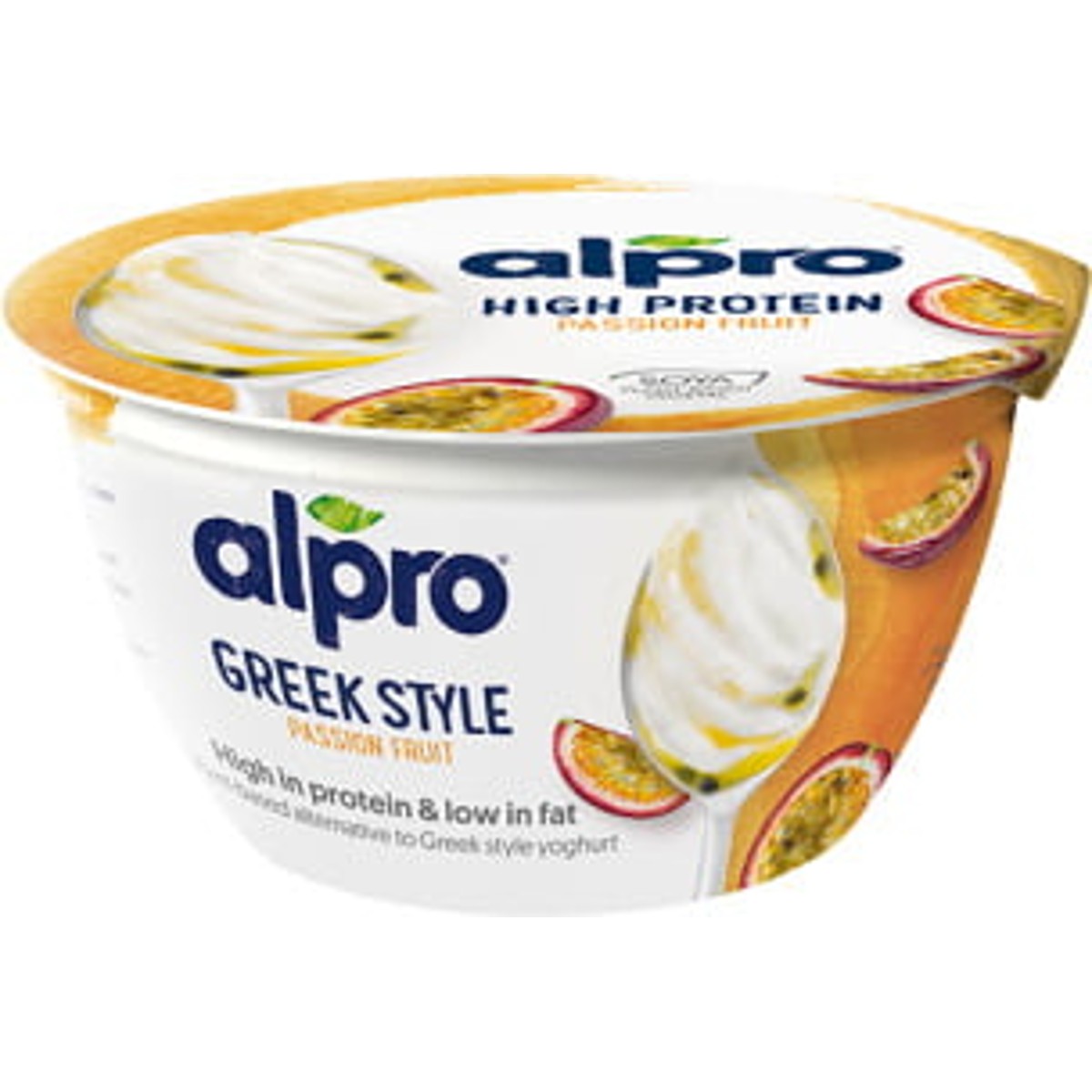 Alpro Produs fermentat din soia cu fructul pasiunii Greek Style
