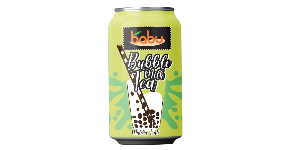  CamelliaMatchaBubbleTea抹茶バブルティー Babu Bubble Milk Tea Matcha Latte doza