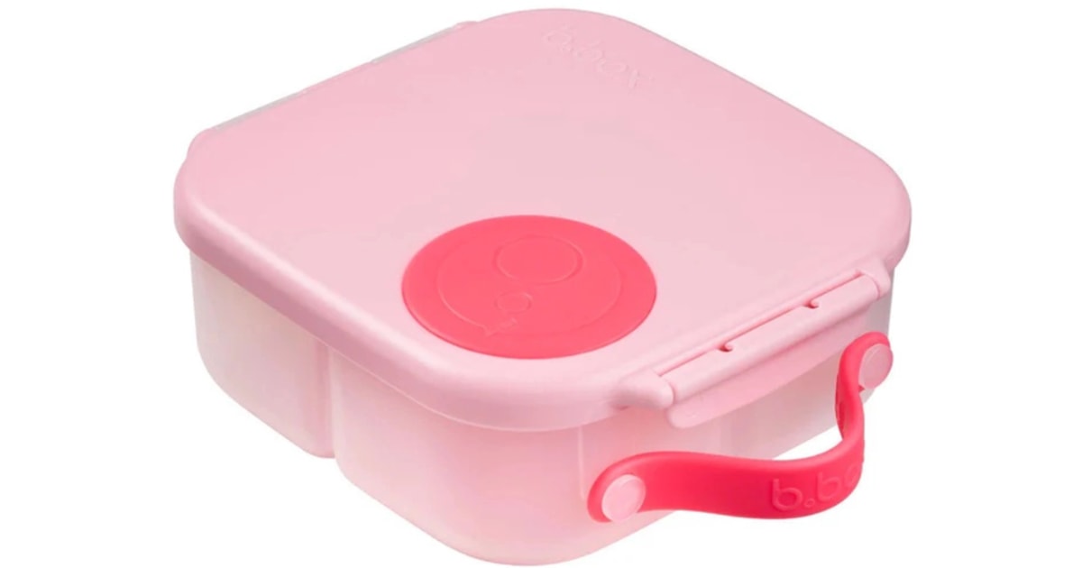 B.Box Caserola compartimentata mini lunchbox, 1 l, roz / rosu