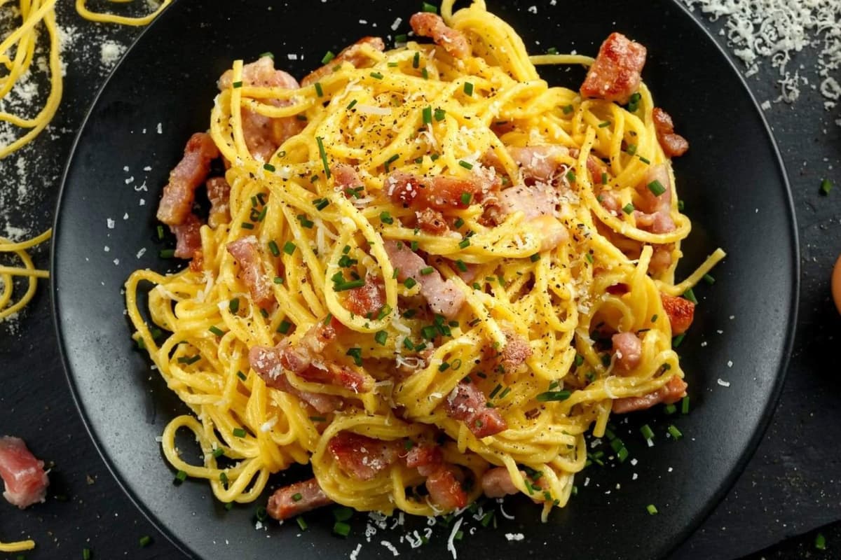 Spaghete carbonara