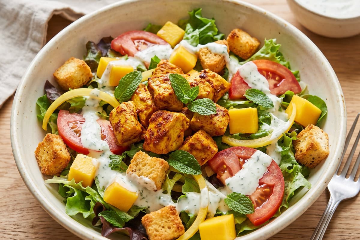Salată de pui Tandoori