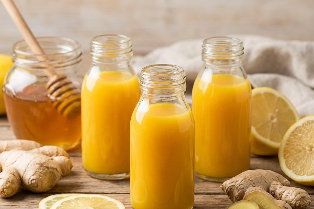 Ginger Shots for Immunity