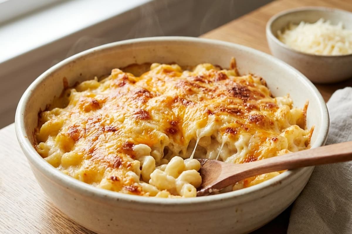 Mac and Cheese with Three Kinds of Cheese