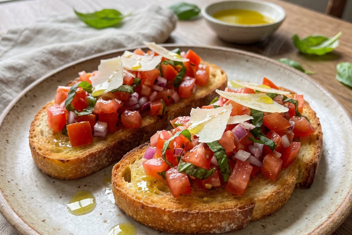 Tomato bruschetta