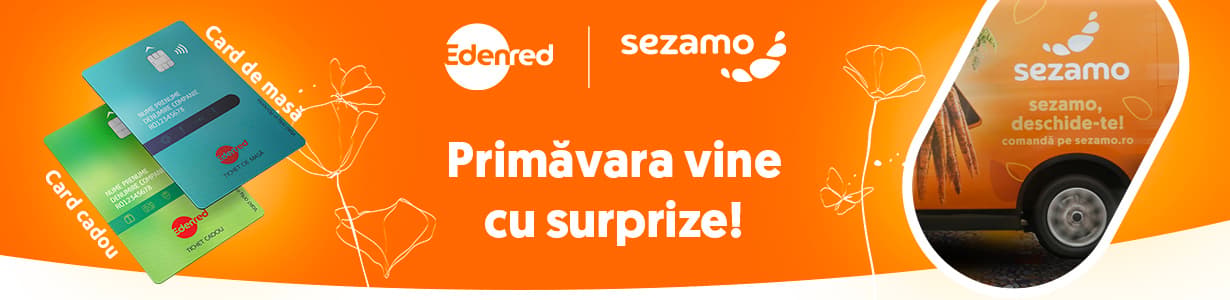 Câștigă cu Sezamo și Edenred
