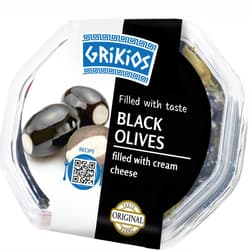 Grikios Masline negre umplute cu branza proaspata