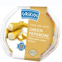 Grikios Peperoni verde umplut cu branza proaspata