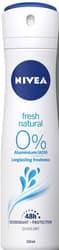 Nivea Fresh Natural Deodorant spray feminin