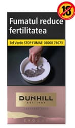Dunhill Evoque Japanese Rose 100S Cigarettes
