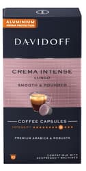 Davidoff Cafe Crema Intense Lungo Cafea capsule compatibile Nespresso