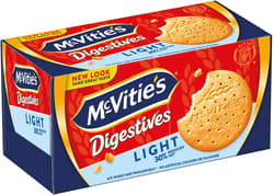 McVitie’s Digestive Light -biscuiti cu faina integrala si 30% mai putine grasimi