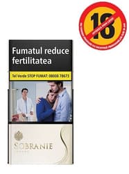Sobranie Superslims White Cigarettes