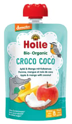Holle Croco Coco ECO Piure de mere cu mango si nuca de cocos