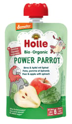 Holle Power Parrot ECO Piure de pere cu mere si spanac