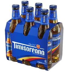 Timisoreana Lux Blond Beer bottle 6 pack