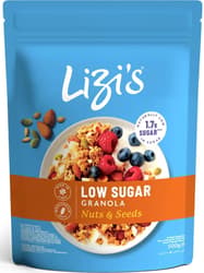 Lizi's Granola cu continut scazut de zaharuri
