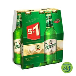 Staropramen Bere blonda sticla 5+1 pack