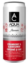 Aqua Carpatica Bautura racoritoare cu apa minerala si suc de capsune si soc doza
