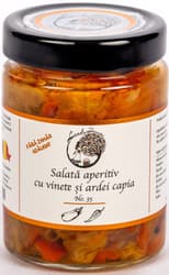 Livada Domnitei Salata aperitiv cu ardei kapia si vinete