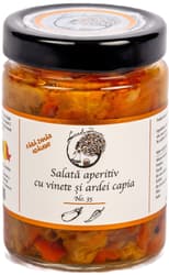 Livada Domnitei Appetizer Salad with bell peppers and eggplants