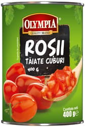 Olympia Rosii taiate cuburi