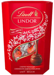 Lindt Lindor milk chocolate candies
