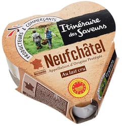 Itineraire des Saveurs Neufchatel AOP Cow's Milk Cheese