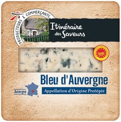 Itineraire des Saveurs Branza din lapte de vaca Bleu d'Auvergne