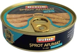 Defish Sprot afumat in ulei