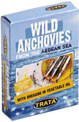 Konva Anchovies with oregano in vegetable oil