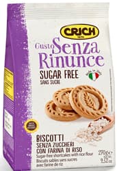 Crich Biscuiti cu faina de orez, fara zahar