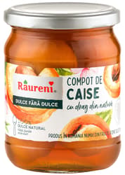Raureni Compot de caise dulce fara dulce