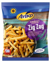 Aviko Cartofi prajiti zig zag