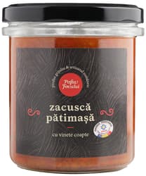 Pofta Focului Zacusca patimasa cu vinete coapte
