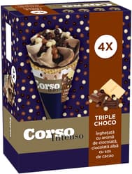 Corso Inghetata Intenso triple choco 4X110ml