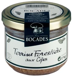 Les Bocades Terina cu ciuperci de padure