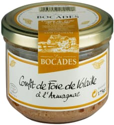 Les Bocades Confit de ficat de pasare cu Armagnac