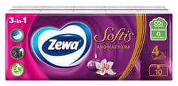 Zewa Servetele nazale Softis Aromathera, 4 straturi, 10 pachete