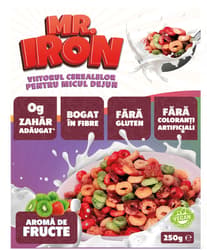 MisterIron Cereale EnergyBlend fara zahar - fructe de padure