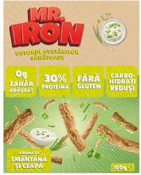 MisterIron Tojo's Snack salty with high protein without sugar - sour cream and onion