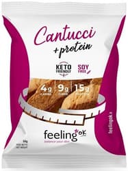 FeelingOK Biscuiti Low-Carb cantucci cu cacao