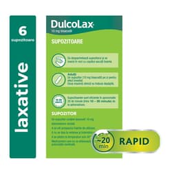DULCOLAX 10MG SUPPOSITORIES 6PCS